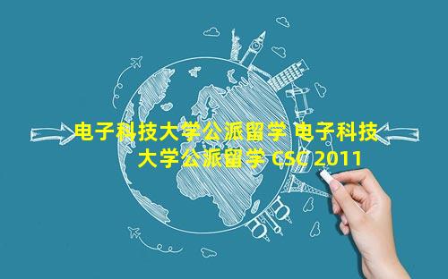 电子科技大学公派留学 电子科技大学公派留学 CSC 2011